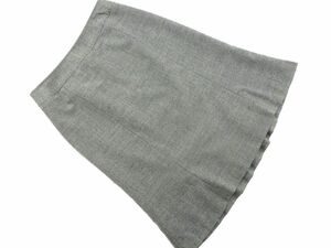 MICHEL KLEIN Michel Klein wool . skirt size38/ gray *# * dla6 lady's 