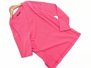 INGNI wing V neck cut and sewn sizeM/ pink #* * dla7 lady's 