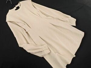 MURUA ムルーア タック Aライン ワンピース size1/ベージュ ◇■ ☆ dlb1 レディース