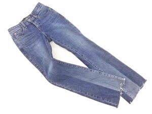 GUESS Guess cut off Denim брюки size24/ синий ## * dlb2 женский 