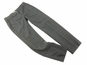 BRUNELLO CUCINELLI ブルネロクチネリ ウール100% トラウザー パンツ size40/グレー ◇■ ☆ dlb4 レディース