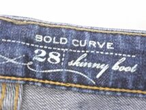 リーバイス ボールドカーブ スキニーブーツ ブーツカット デニムパンツ size28/インディゴ ■■ ☆ dlb4 レディース_画像4