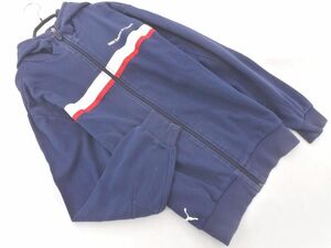 PUMA プーマ BMW Sauber F1 Team スウェット ジップアップ パーカー sizeS/紺 ◇■ ☆ dlb8 メンズ