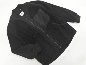 ユニクロ White Mountaineering フリース オーバーサイズ ジャケット sizeM/黒 ◆■ ☆ dlb9 メンズ