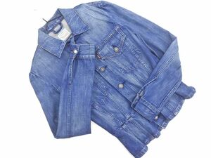 LEVI’S リーバイス ペプラム Gジャン デニム ジャケット sizeXS/青 ◇■ ☆ dlc0 レディース