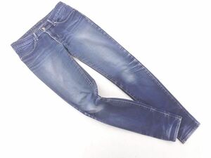 LEVI’S リーバイス USED加工 スキニー デニムパンツ size27/青 ■■ ☆ dlc5 レディース