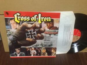 LP 映画サントラ 戦争のはらわた CROSS OF IRON original sound track EMA782 UK盤 アーネスト・ゴールド　　管3L1