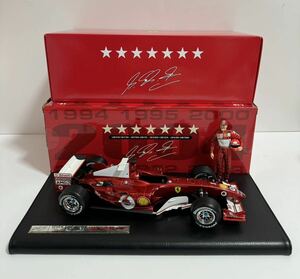 マテル　HOTWHEELS ホットウィール1/18 Ferrari フェラーリ F1 F2004 SEVEN TIME WORLD CHAMPION MICHAEL SCHUMACHER