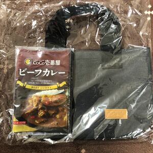 CoCo壱番屋　福袋　非売品　ココイチ　2024年　福袋　トートバッグ　テープ　メモ帳　ポーチ　計4点セット　CoCo壱