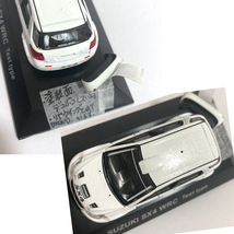 ※ジャンク品【JK851】CM'sシーエムズ 1/64 スズキ SUZUKI SX4 WRC ワークスカラーセット＆テストカラーセット(箱はがれ)(一部こわれあり)_画像10