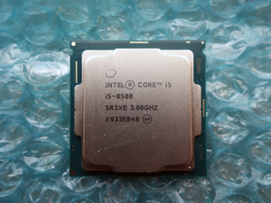 ★ Intel Core i5 8500 3.00GHz LGA1151 Coffee Lake 動作確認 ★