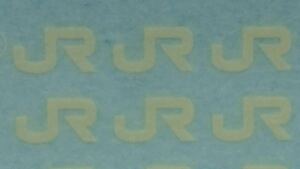 トミックス tomix 純正 JR マーク【1シートからバラし★マーク2個1組単位】デカール 白 #117系#113系#201系#485系#583系#103系#115系#kato