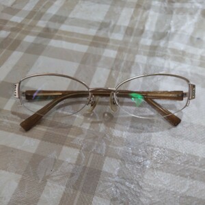 メガネフレーム 眼鏡 メガネ 中古品 度入り(近眼)