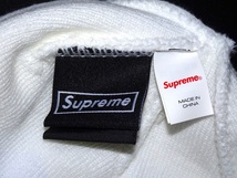 Supreme 21FW New Era Box Logo Beanie ホワイト 新品 未使用 シュプリーム ニューエラ ボックスロゴ ビーニー 白色 2021 秋冬_画像3