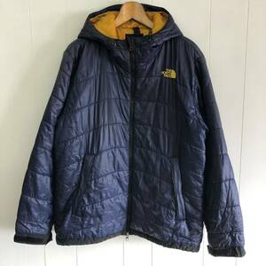 THE NORTH FACE primaloft フードジャケット　M ネイビー　ノースフェイス　中綿　ナイロン　マウンテンパーカー　