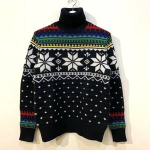 定価￥75,900- Polo Ralph Lauren NORDIC KNIT SWEATER ポロ ラルフローレン ノルディック 雪柄 ニット セーター ネイティブ フェアアイル