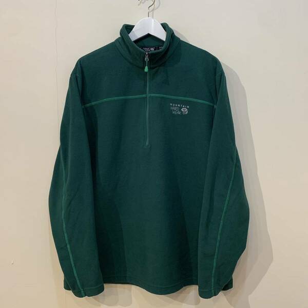 MOUNTAIN HARD WEAR HALF ZIP FLEECE JACKET マウンテンハードウェア ハーフジップ フリース ジャケット シャツ カットソー XL