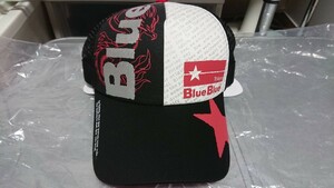 BlueBlue キャップ 帽子 赤 ブルーブルー 応募券なし プレゼント ルアー コアマン メガバス ダイワ シマノ ポジドライブガレージ アピア