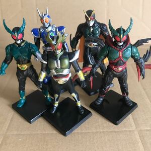 HG 仮面ライダー アギト ギルス G3-X アナザーアギト エクシードギルス スタンド付 ギャラリーシリーズ バンダイガシャポン