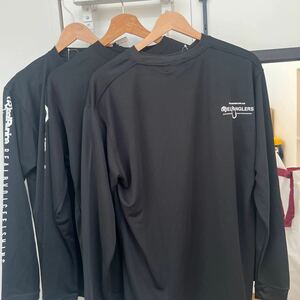 リアルビーボイス長袖ドライTシャツ　Lサイズ新品未使用品3枚セット　RealBvoice リアルビーボイスフィッシング　フィッシングウエア