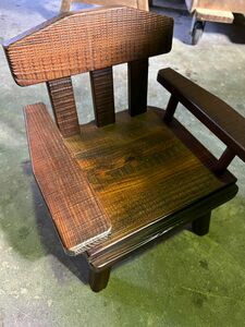 椅子　置き台　おしゃれ　古材 チェア 椅子 レトロ 木製 アンティーク ビンテージ
