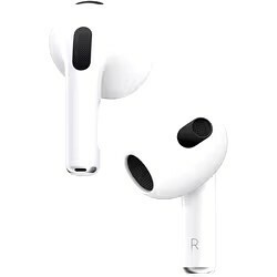 新品未開封品。アップル Apple AirPods （第3世代 エアーポッズ） ワイヤレスヘッドフォン Lightning充電ケース付き 