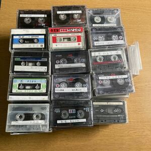 【1円スタート】 カセットテープ まとめ 録音済み ジャンク TDK maxell SONY 約147本 未検品