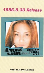 ■n 安室奈美恵 1996.9.30 Release テレカ