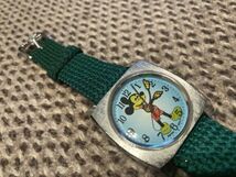 スイス製手巻き式腕時計ミッキーマウス_画像3
