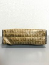 オールド FENDI フェンディ ズッカ柄 PVC クラッチバッグ セカンドバッグ_画像4