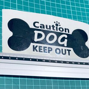caution!dog keep outステッカー(色変更可能)アメリカン ハーレーダビッドソン