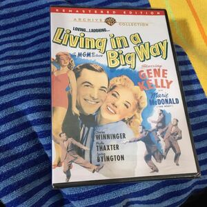 【輸入盤】DVD でっかく生きる (1947) ジーンケリー 悲しみも寂しさも振りほどけ 何もかも忘れても踊るだけ ときめきが欲しいから叫ぶだけ