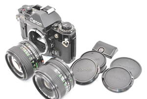 Canon キャノン Canon A-1 CANON FD 50mm F1.4 CANON FD 28mm F2.8 レンズ２本セット（t4707）