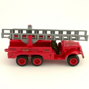  France fire fighting ladder car FIRE BASKERVILLE DODGE 6 x 6