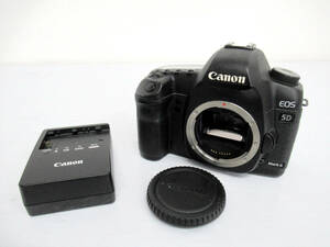 【Canon/キヤノン】戌③250//EOS5D Mark ⅱ/一眼レフ/充電器付属/バッテリーはありません。
