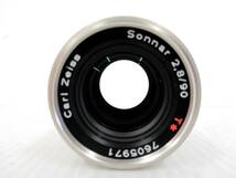 【CARL ZEISS/CONTAX】戌⑤244//美品　Carl Zeiss/カールツァイス　Sonnar 2.8/90 T＊ G1用レンズ_画像2