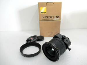 【Nikon/ニコン】亥⑤99//箱付/美品 Nikon N AF-S PC-E NIKKOR 24mm 1:3.5D ED