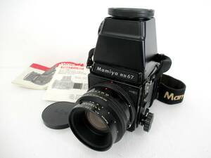 【MAMIYA/マミヤ】亥①272//RB67 Pro SD 電動ロールフィルムバック/Mamiya K/L 1:3.5 f=127mmL