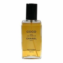 Y12◆シャネル 60ml ココ オードトワレ EDT SP スプレー フランス製 箱付 CHANEL COCO EAU DE TOILETTE RECHARGE REFILL_画像2