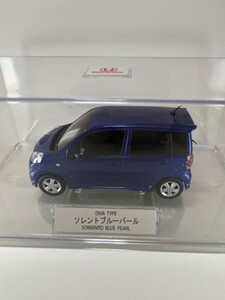 ホンダ JC1ライフ DIVA カラーサンプルミニカー ソレントブルーパール