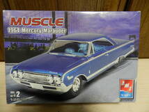 １／２5　MUSCLE 1964 Mercury Marauder （お手付き品・ジャンク）＜AMT＞　オリジナルデカール付き_画像1