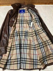 バーバリーブルーレーベル　レザーコート BURBERRY