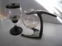 コーヒーサイフォン　NEW　PYREX　COFFEE　SYPHON　5人用　部品足りず　現状品　パーツ取りに/21N11.16-18_画像3