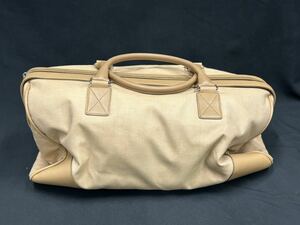 【M10-2】BOTTEGA VENETA ボッテガヴェネタ ミニボストンバッグ ベージュ