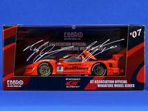 EBBRO 1/43 2007年 SUPER GT ARTA NSX CHAMPION CAR #8 エブロ チャンピオンモデル ホンダ 本田 HONDA オートバックス AUTOBACS_画像6