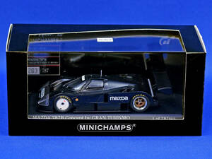 MINICHAMPS 1/43 MAZDA 787B ミニカーファン抽選販売モデル！787台限定品！グランツーリスモコンセプト マツダ ミニチャンプス MiniCar FAN