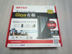 ★　バッファロー　BUFFALO　有線ルーター　BHR-4GRV2 　新品未使用保管品