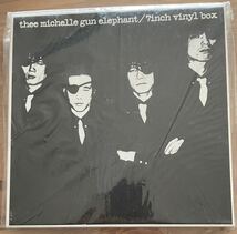 thee michelle gun elephant☆ミッシェル・ガン・エレファント チバ ユウスケ 7inch vinyl box 6枚組レコード・ボックス（EP）未使用品_画像1