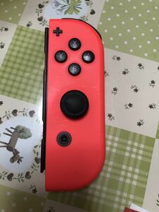 ジャンク　Nintendo Switch 右 ネオンレッド ジョイコン ライト