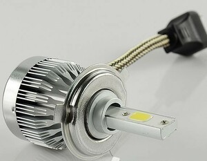 LED ヘッドライト DC12V H4対応 Hi/Lo切り替え 6000ルーメン (検 CB1100 CB1300 CB750 CBR600